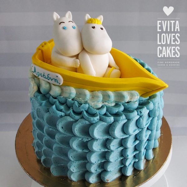 Couple-boat_Birthday_Cake_EvitaLovesCakes